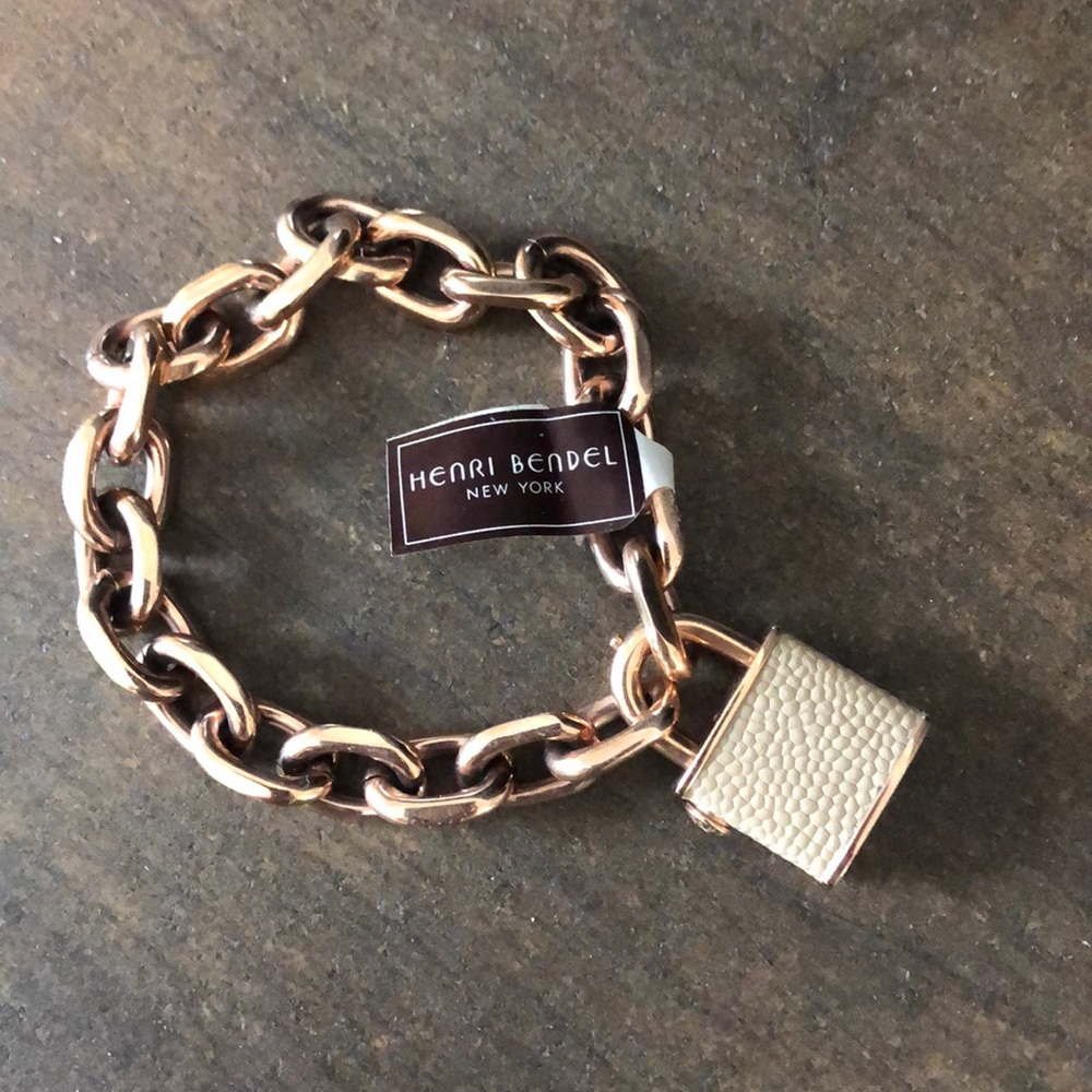 Brand new Henry Bendel New York lock bracelet